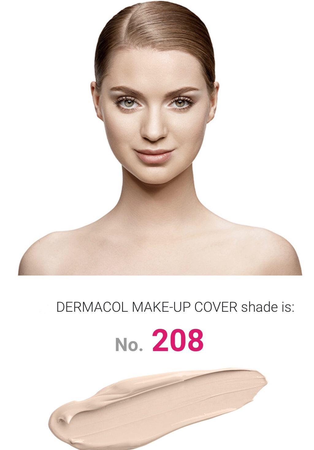 MAKE UP COVER - SHADE 208