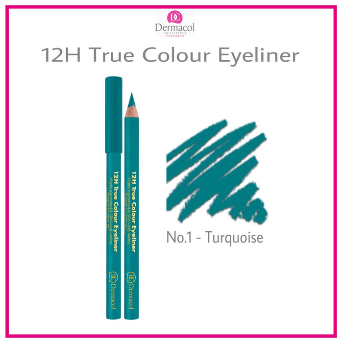 12H TRUE COLOUR EYELINER NO. 01 - TURQUOISE